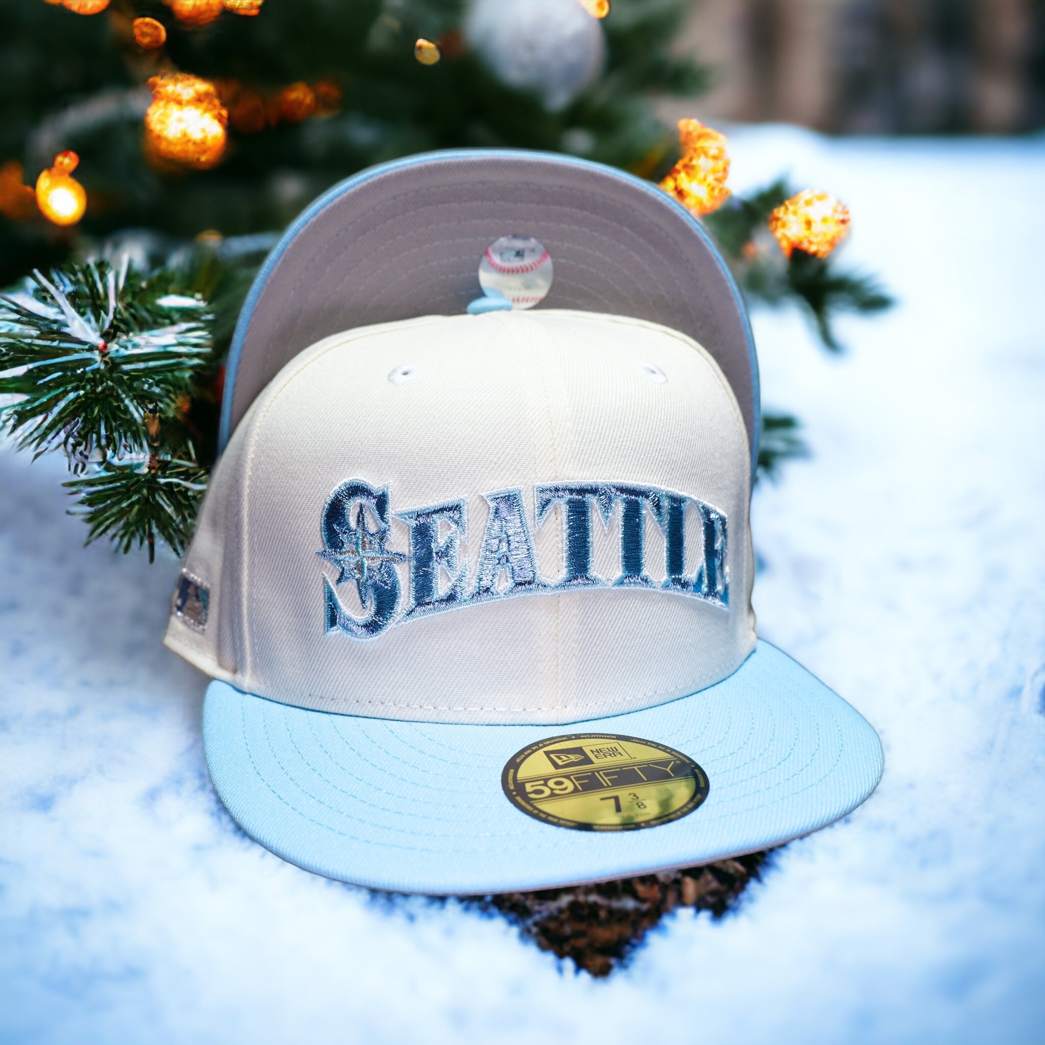 Seattle Mariners store new era fitted side pat