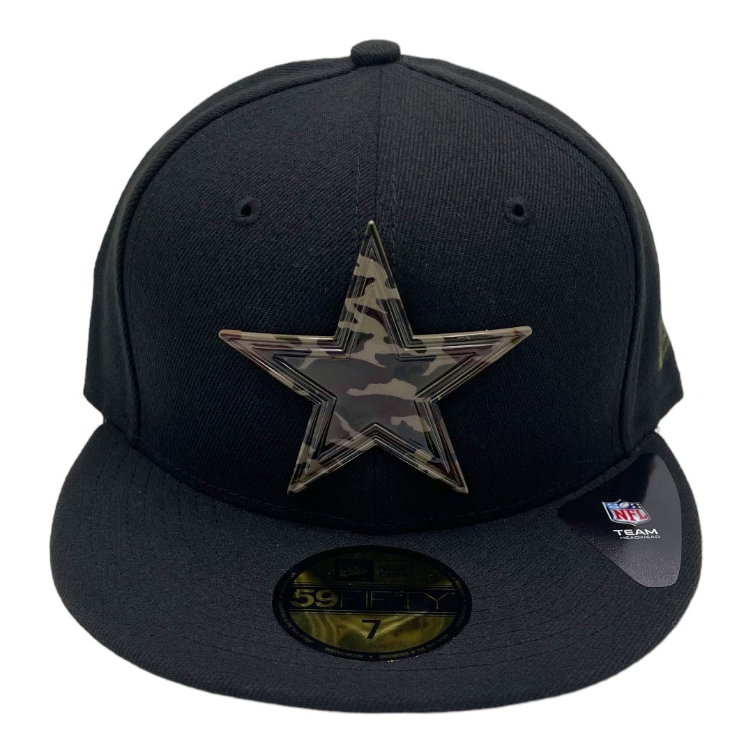 Dallas Cowboys Camo New Era outlets 59FIFTY Fitted Hat Sz 1/4