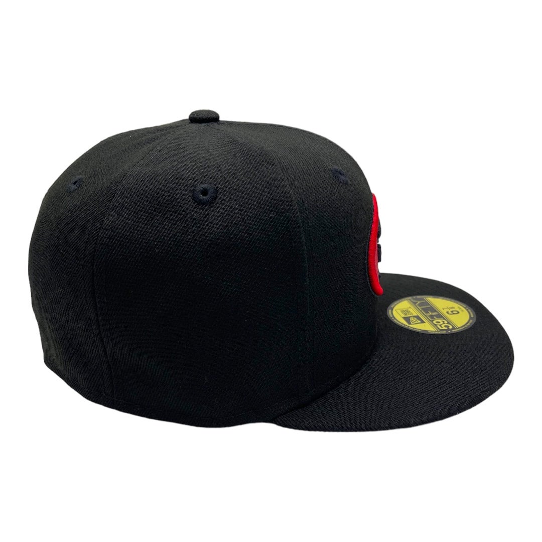 Black and red 49ers hat shops