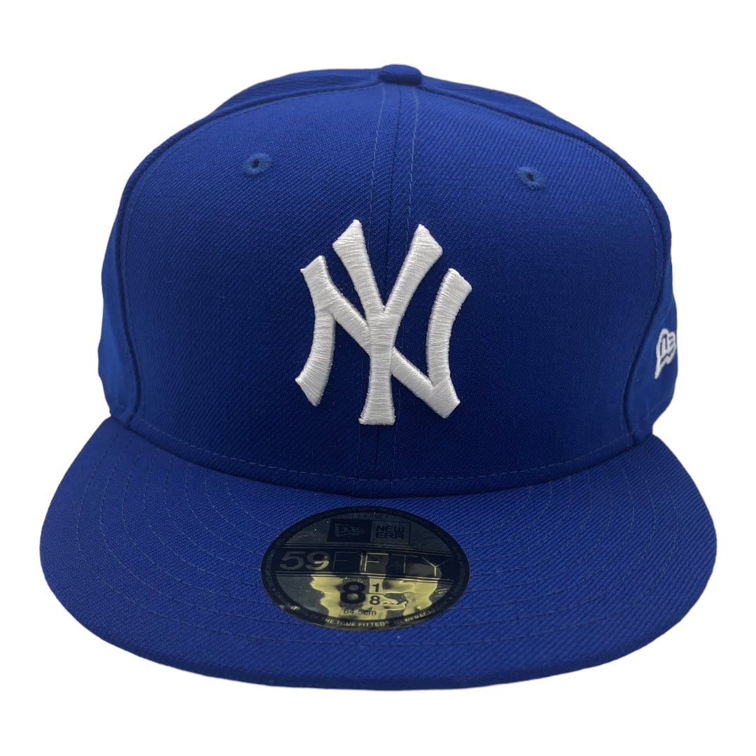New York Yankees Shirt Mens Medium Blue New Era Bandana NY Logo Baseball MLB