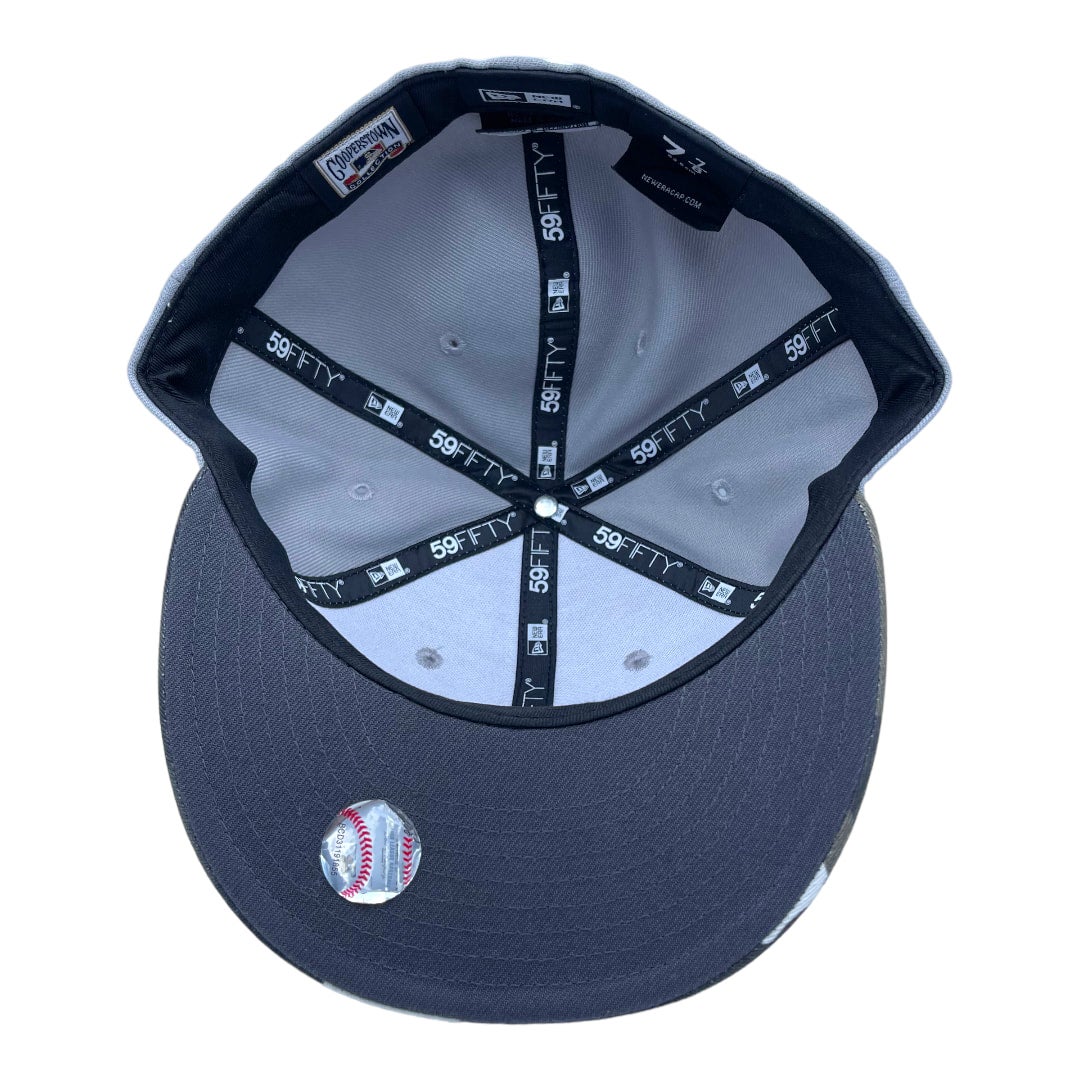 Seattle Mariners New Era Light Gray/White Urban Snow Camo Bill With Trident  Logo 59FIFTY Fitted Hat