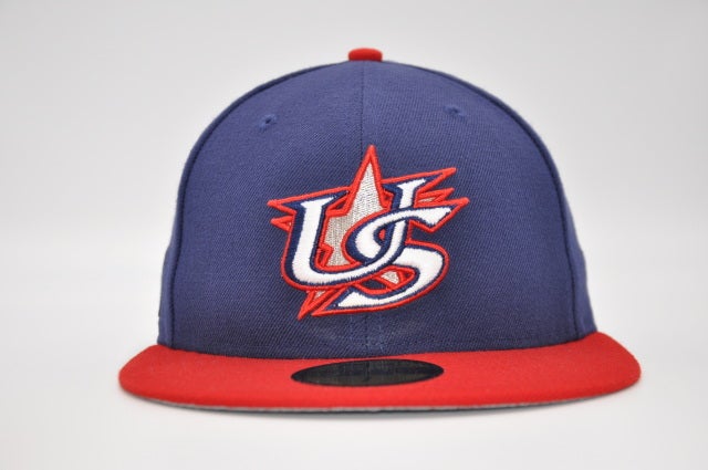 USA Baseball New Era 2017 World Baseball Classic 59FIFTY Fitted Hat -  Navy/Red