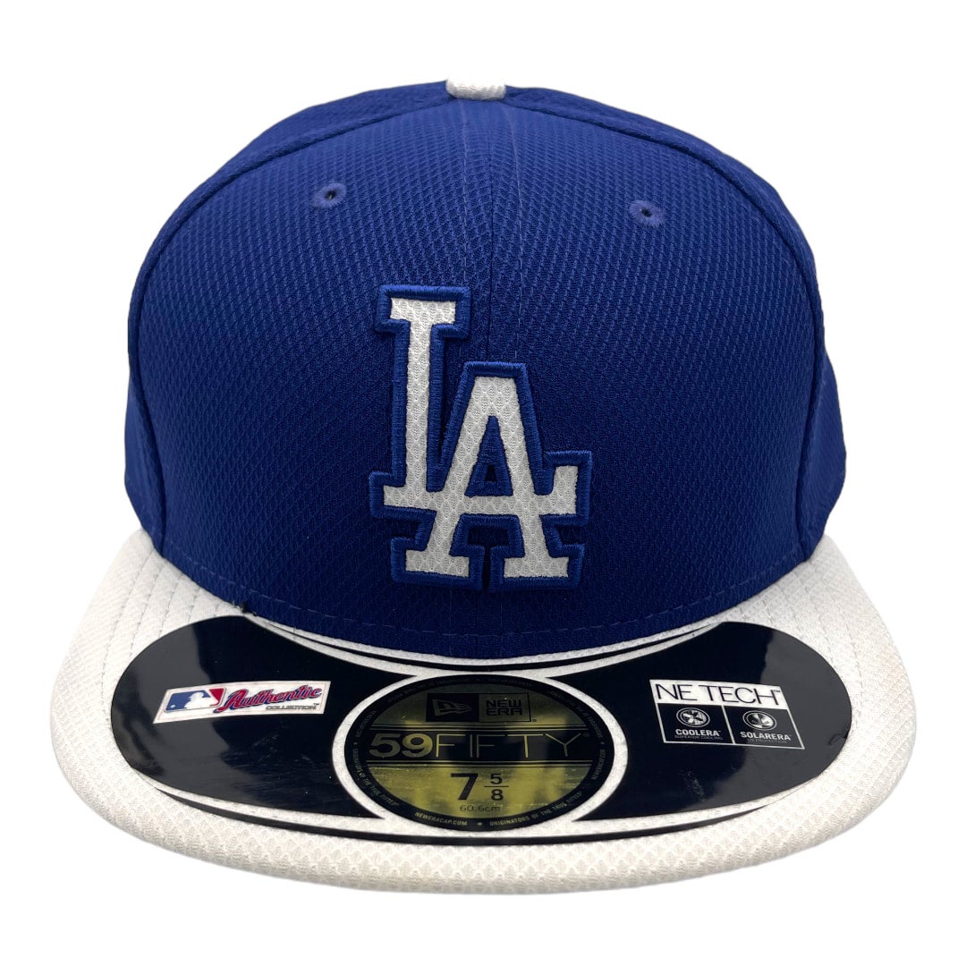 Dodgers Fitted New Era 59FIFTY NorthEast LA Cap Hat Blue Green UV