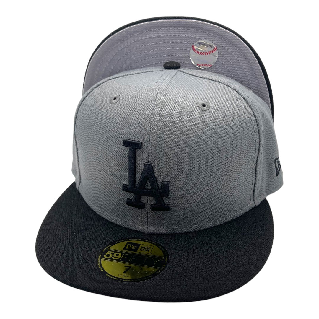 Los Angeles Dodgers New Era Chrome/Dark Royal And Gray Bottom With