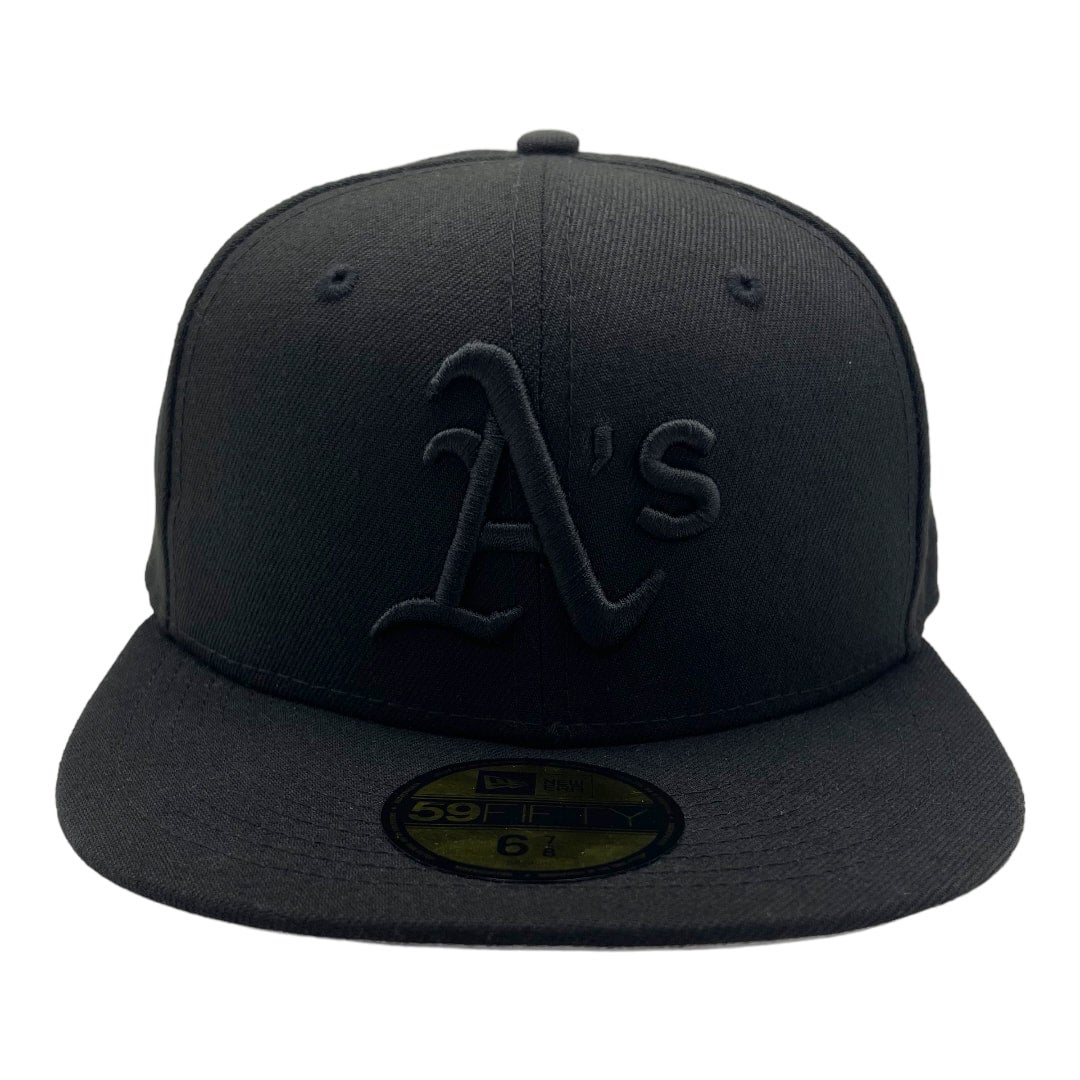 Off White Oakland Athletics 40th Anniversary Side Patch New Era Fitted 71/8