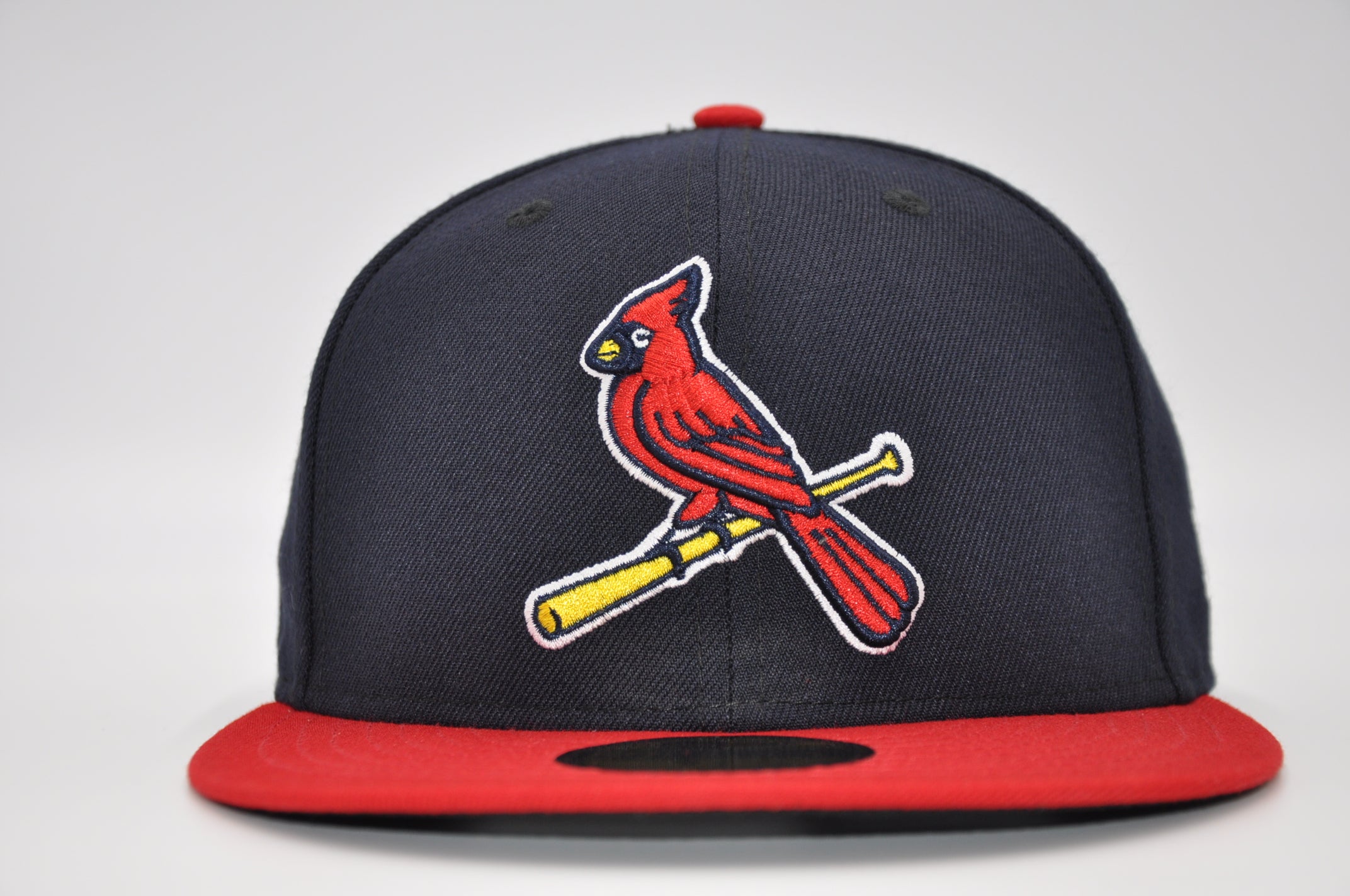 St. Louis Cardinals New Era Upside Down 59FIFTY Fitted Hat - Red