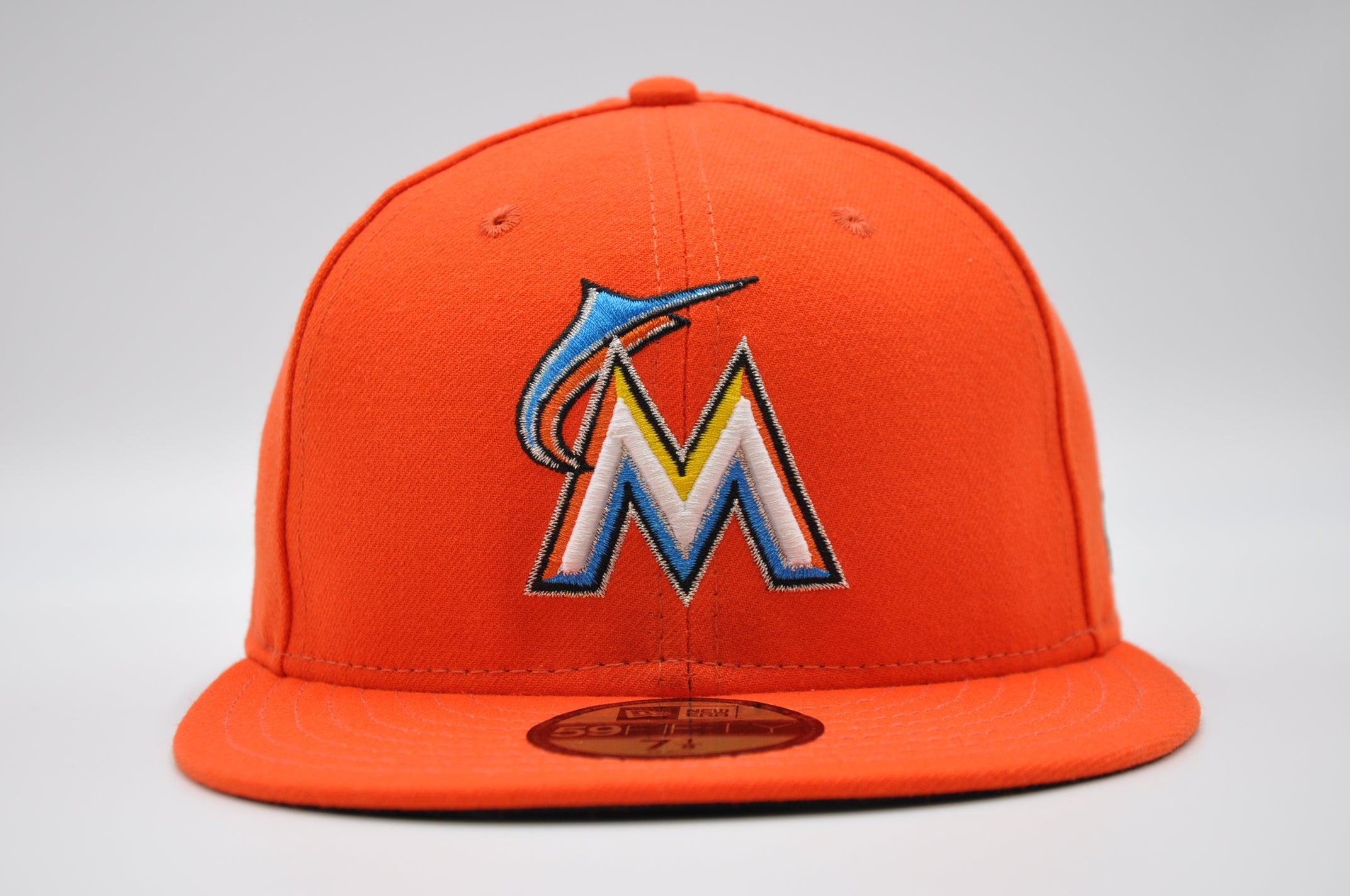 Miami Marlins New Era All Orange Authentic Collection On-Field