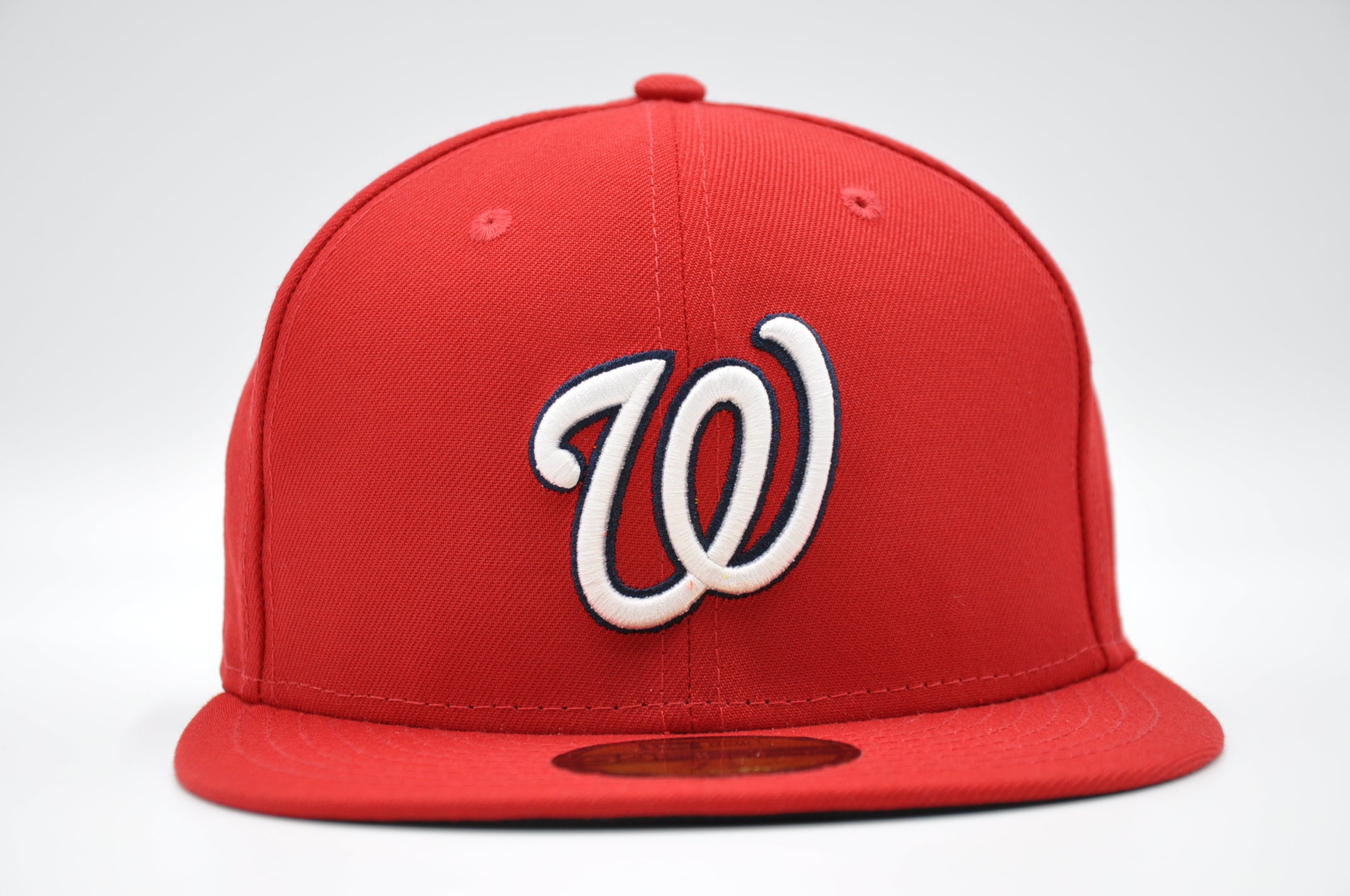 New Era Washington Nationals Navy/Red on Field Diamond 59FIFTY Fitted Hat