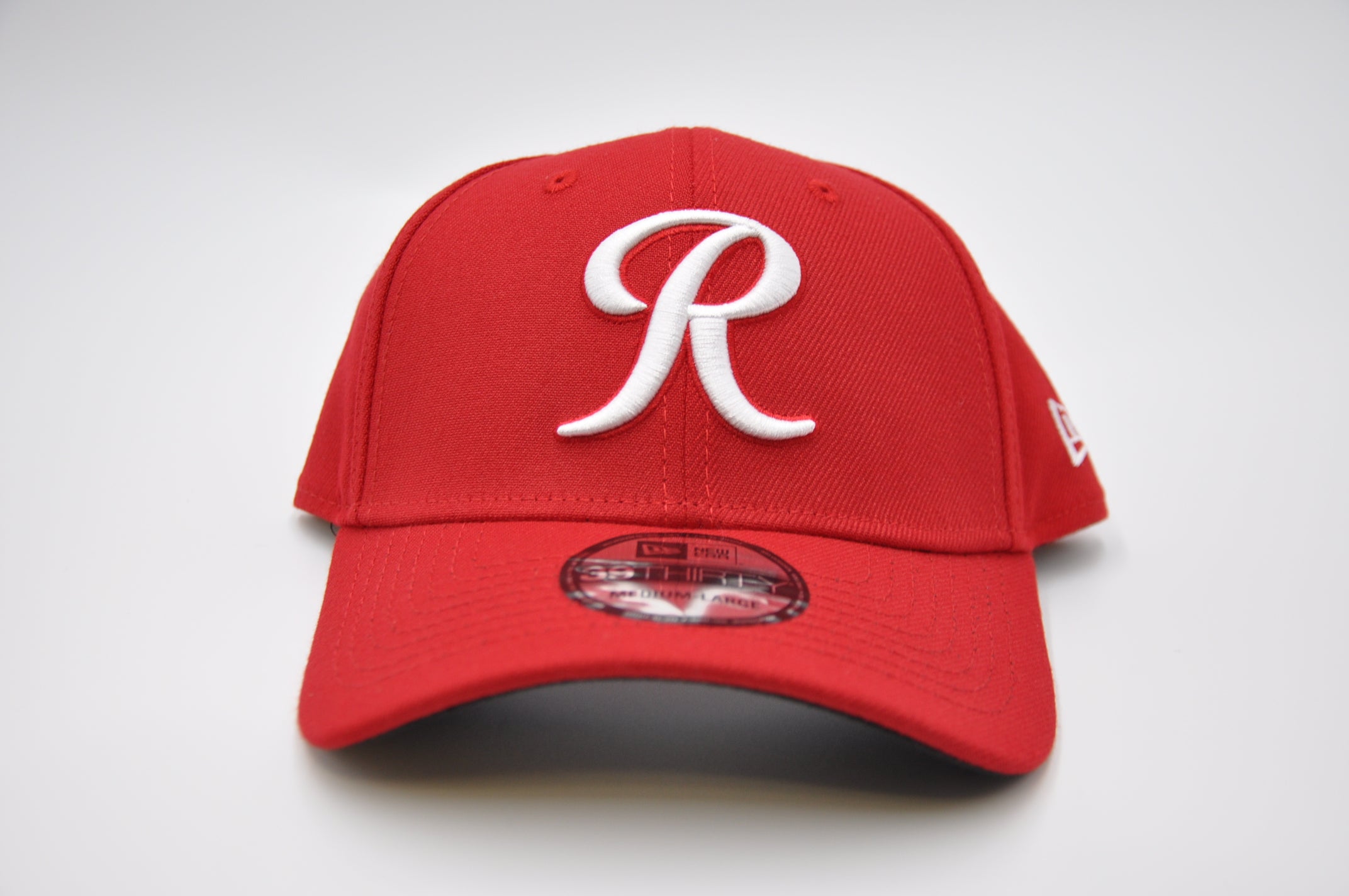 Tacoma Rainiers New Era 39THIRTY Red R Stretch Fit Cap M - L