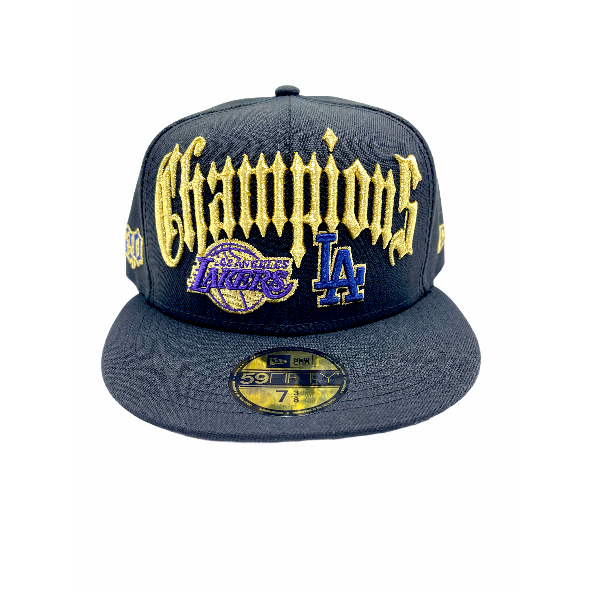 Los Angeles Dodgers Lakers 59FIFTY 2020 Dual Championship