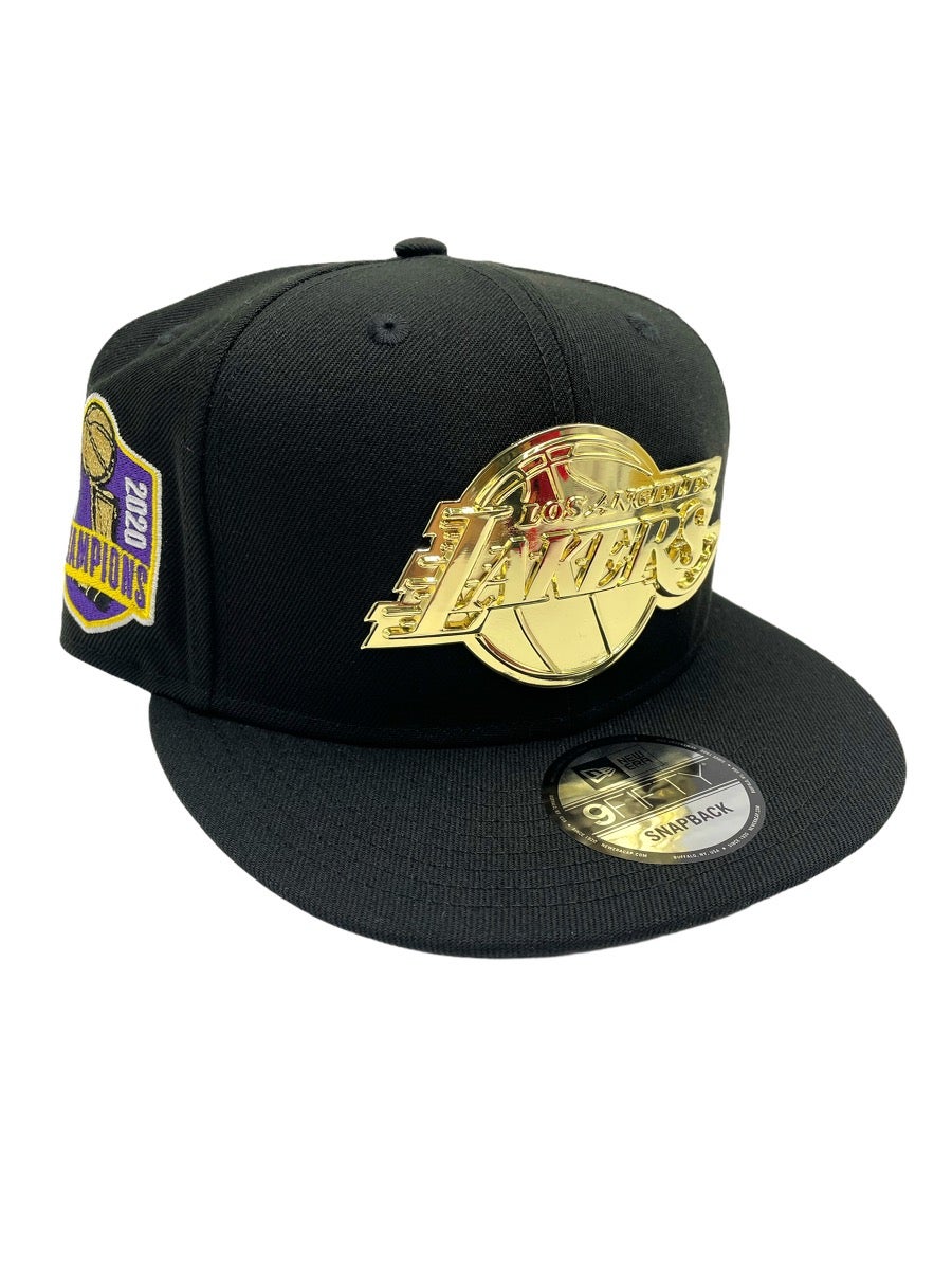 New Lakers Hat buy Snapback Black & Gold Adjustable