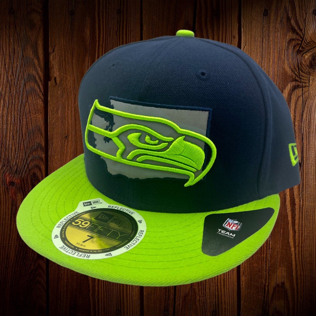 Men's New Era College Navy Seattle Seahawks Team Local 59FIFTY Fitted Hat