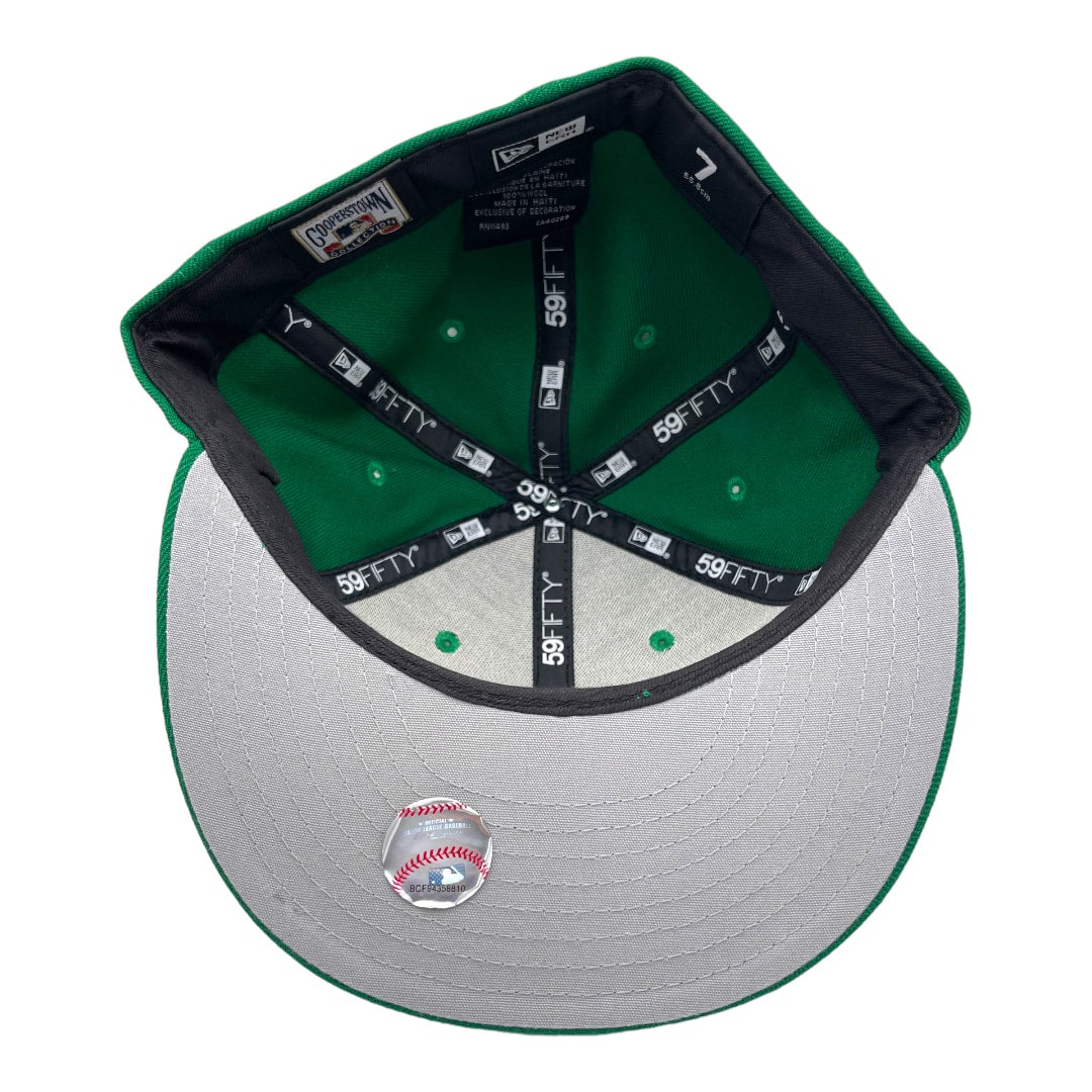 Oakland Athletics New Era 1971 Cooperstown Collection 9FIFTY Snapback  Adjustable Hat - Kelly Green