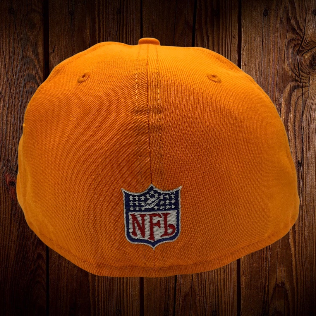 Men's New Era Orange Denver Broncos Team Local 59FIFTY Fitted Hat