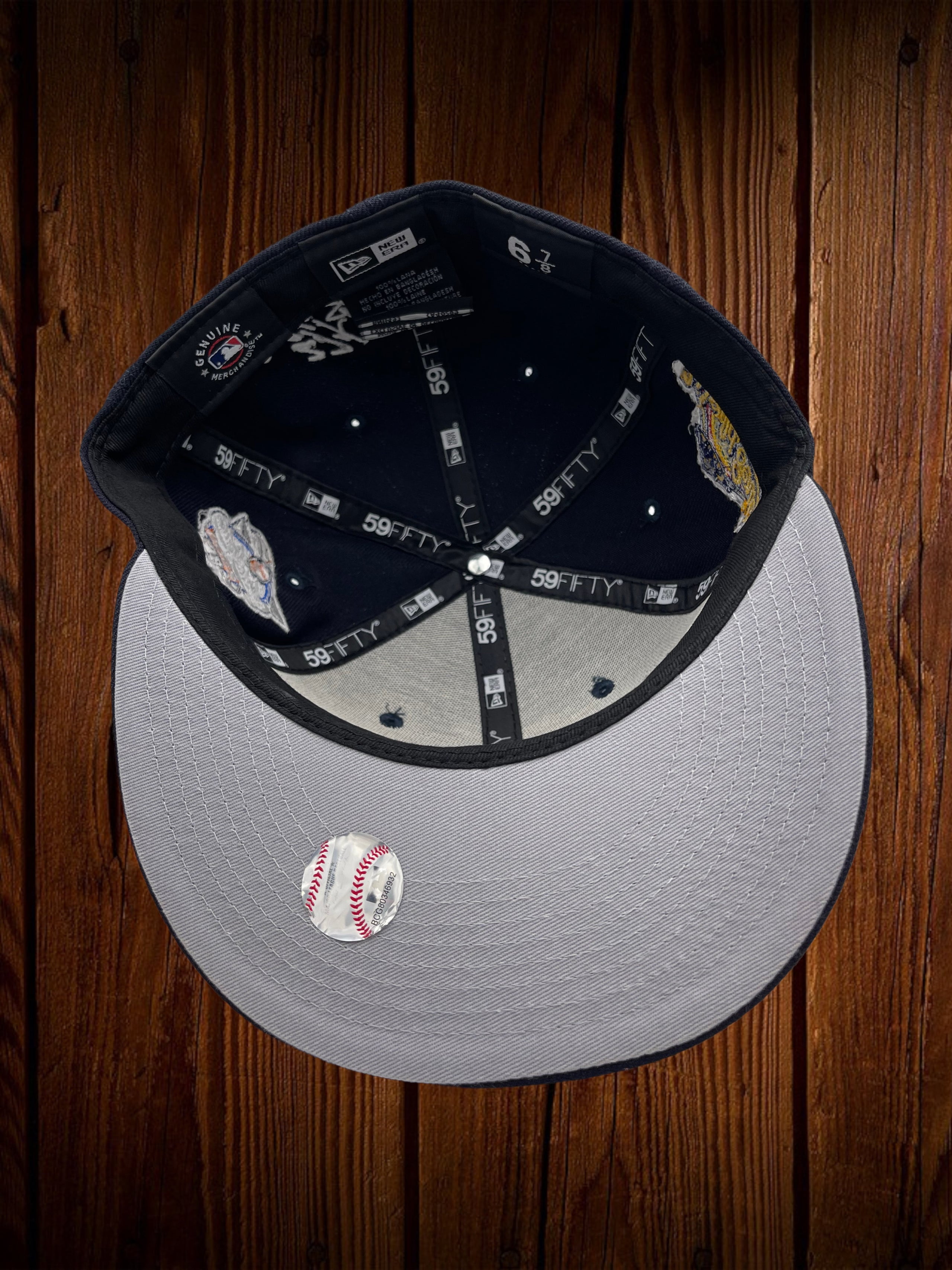 New York Yankees New Era All Navy With World Series Patches All Over  59FIFTY Fitted Hat #NewYork #Yankees #MLB