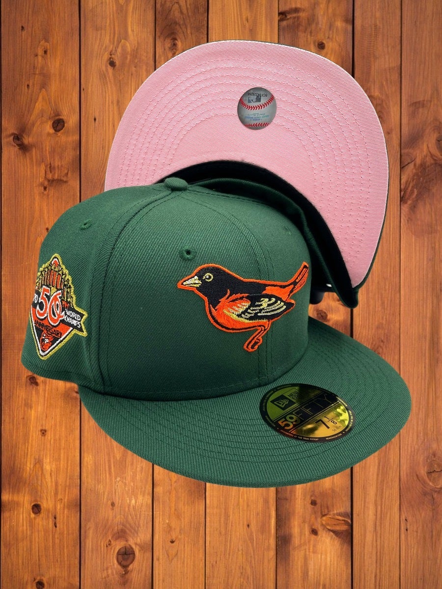 Baltimore Orioles 50TH Anniversary 59Fifty New Era Fitted Hat