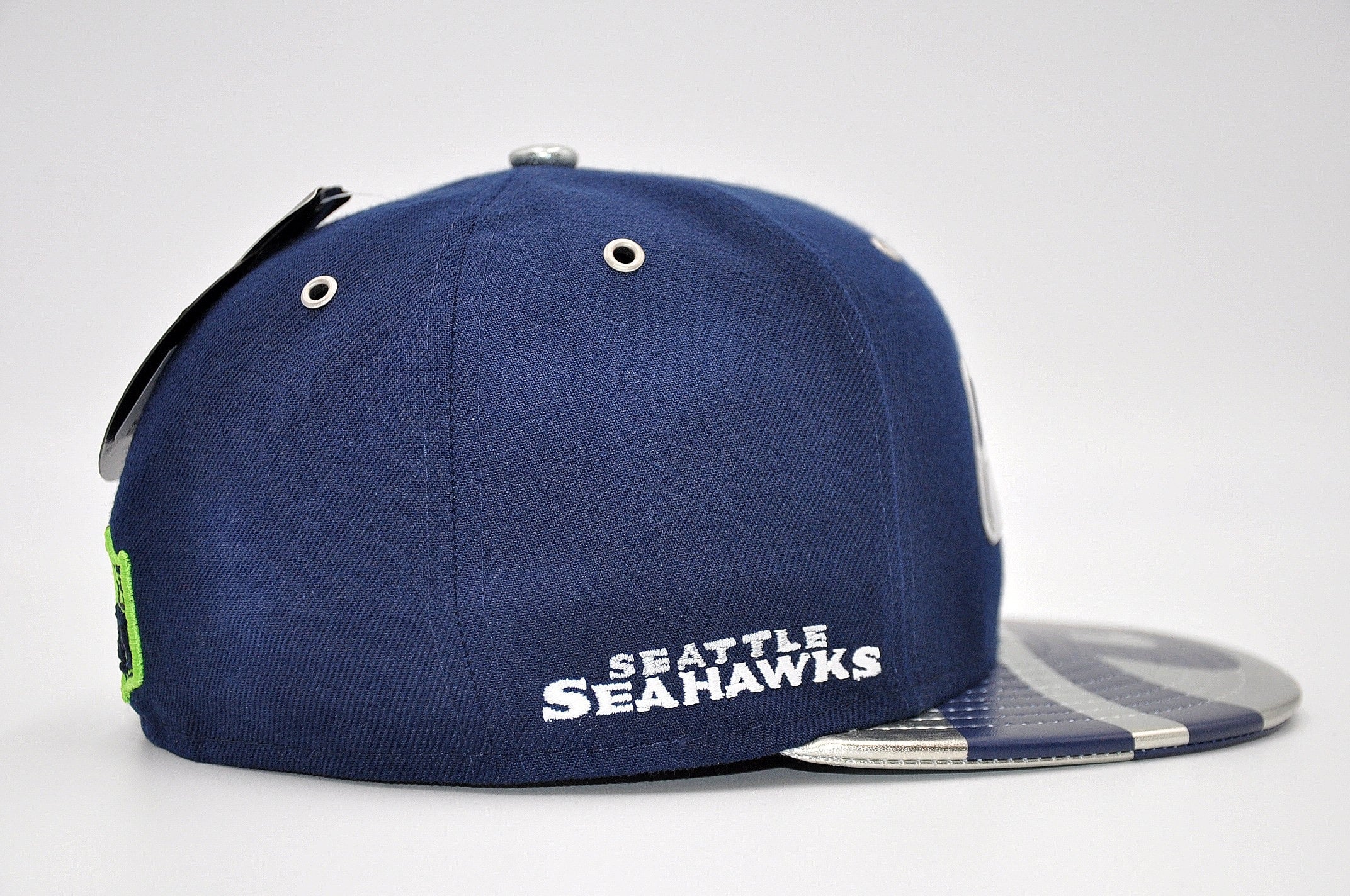 Seattle Seahawks New Era All Navy NFL Spotlight 59FIFTY Fitted Hat