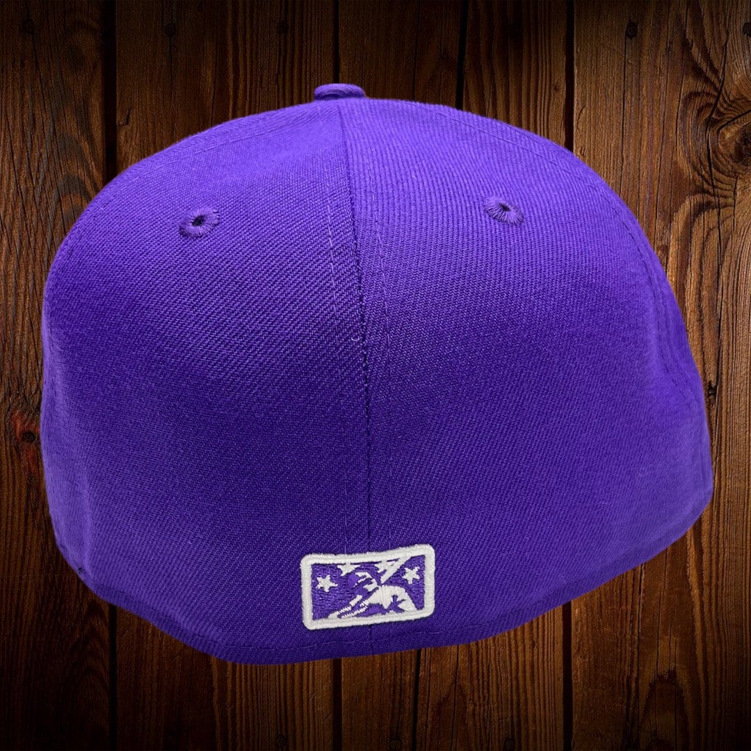 Purple Fitted Hat