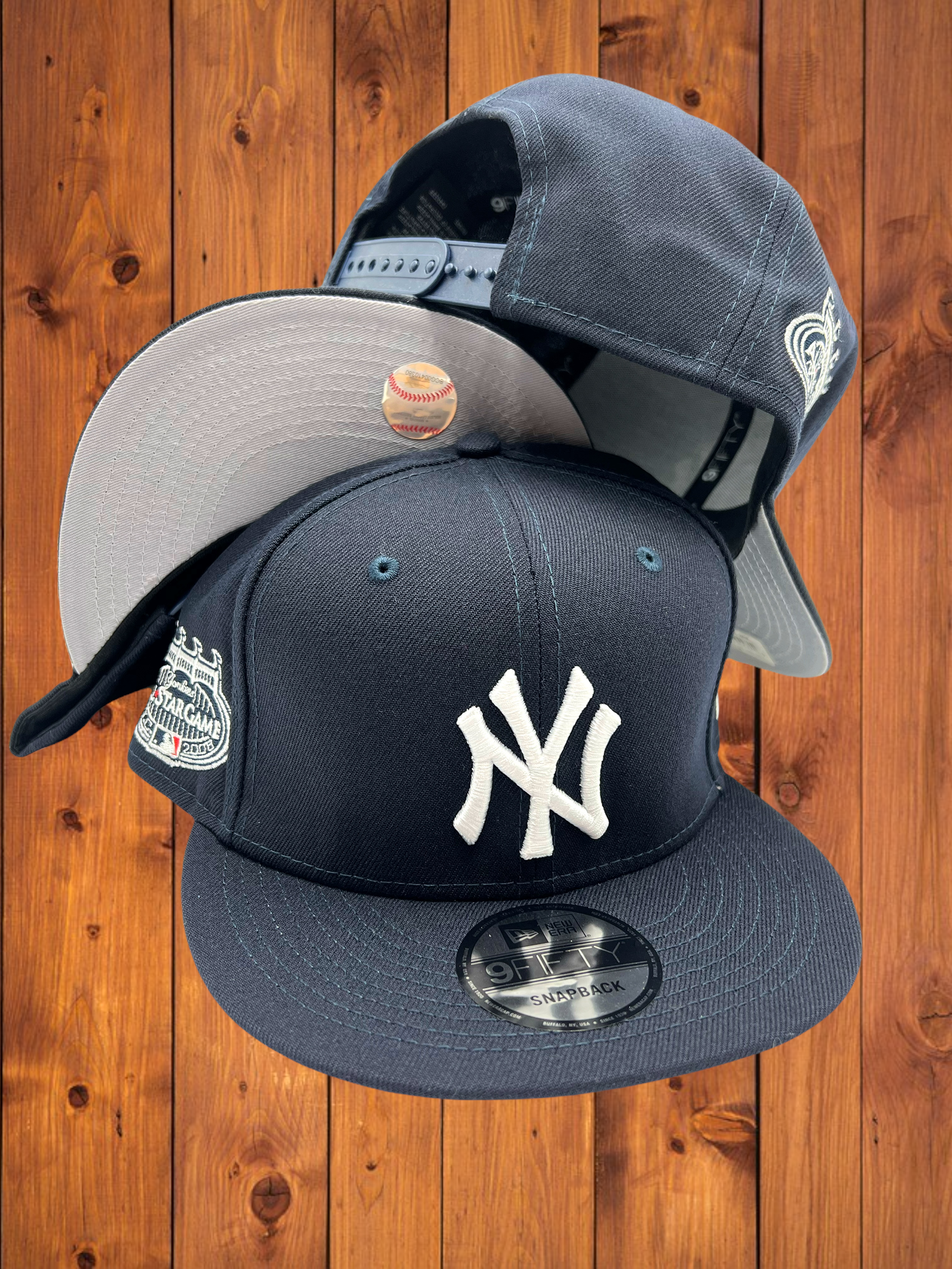 New York Yankees New Era All Navy Blue/Gray Bottom Empire State 59FIFTY  Fitted Hat