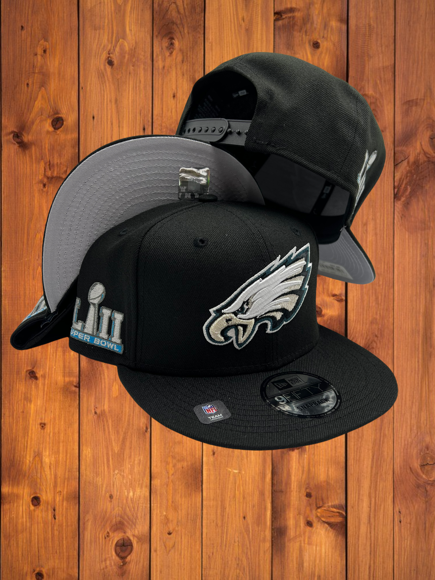 New Era Men's New Orleans Saints Squared Low Profile 9Fifty Adjustable Hat