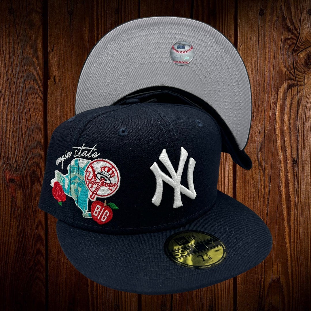 New York Yankees New Era All Navy Blue/Gray Bottom Empire State