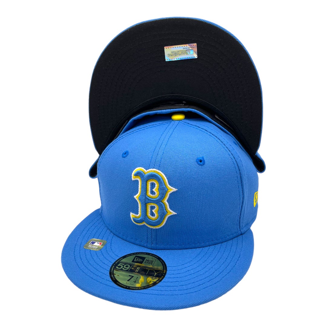 Boston Red Sox City Connect Low Profile 59FIFTY Fitted Hat, Blue - Size: 7 5/8, MLB by New Era