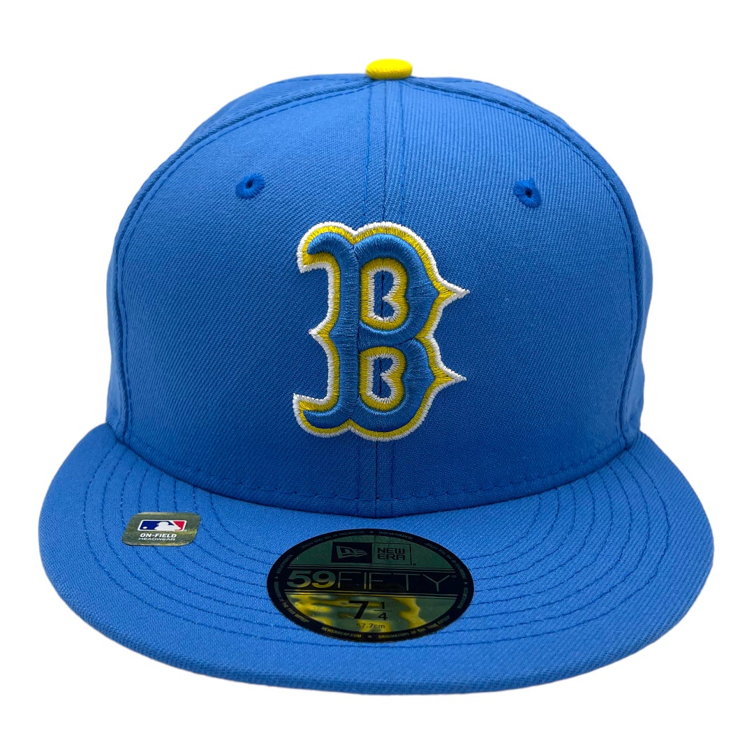 Boston Red Sox New Era All Sky blue City Connect 9FIFTY Adjustable Snapback  Hat