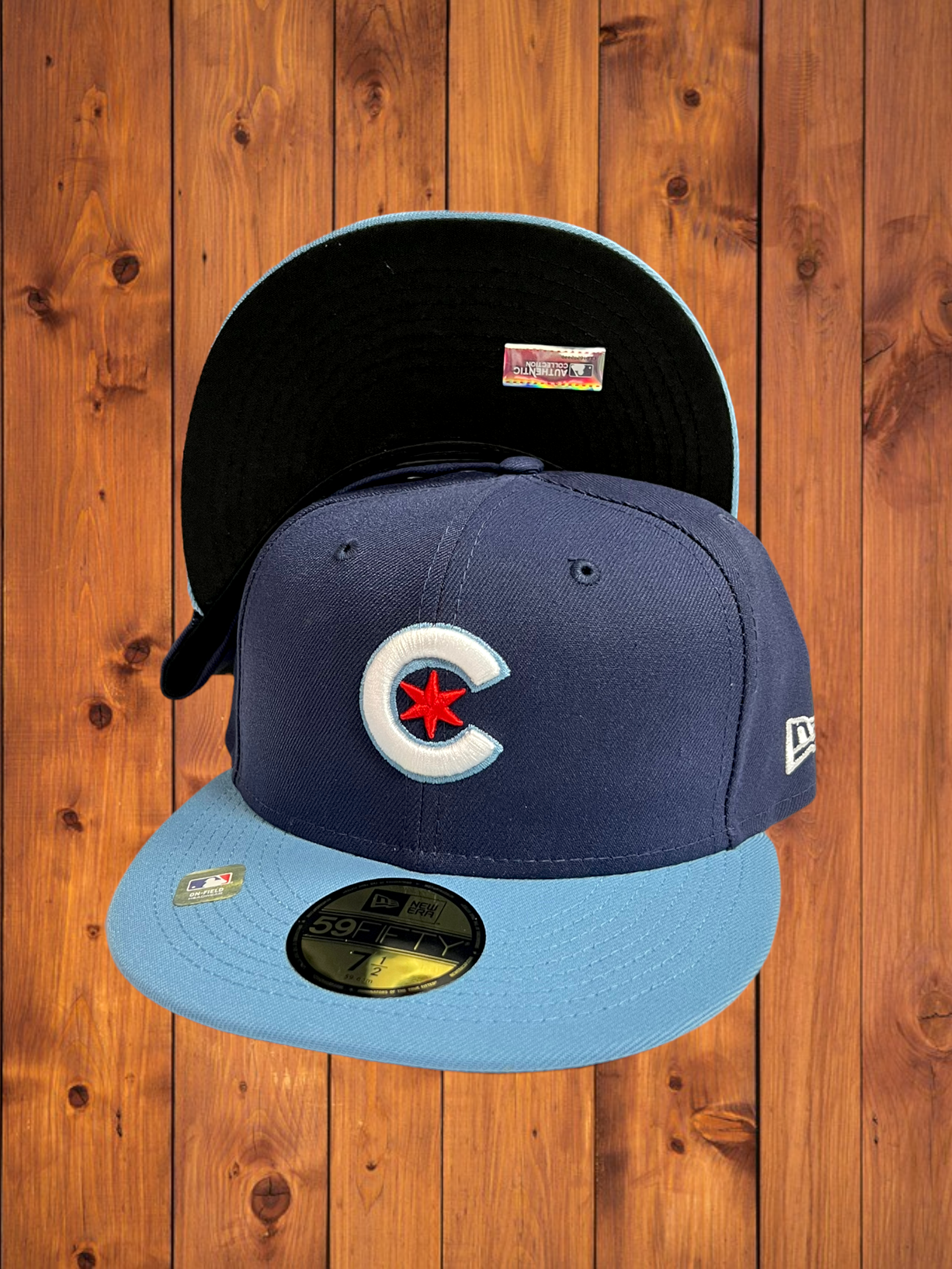 Chicago Cubs New Era City Connect Low Profile 59FIFTY Fitted Hat - Royal