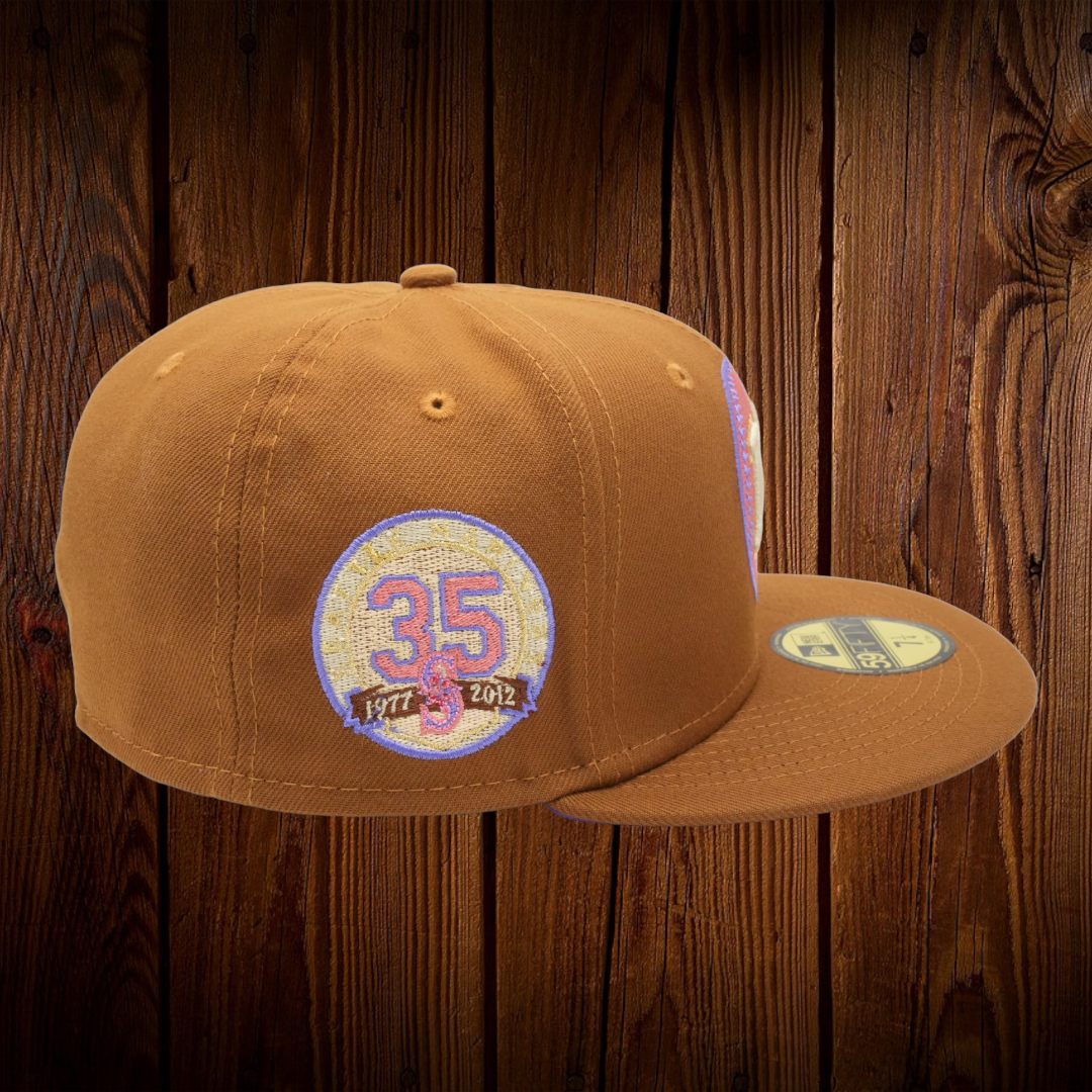 HatStop on X: Seattle Mariners New Era Sorcerer Stone Remix Toasted  peanut/Varsity Purple Bottom With 35TH Anniversary Patch On Side 59FIFTY Fitted  Hat. Available In Store May 14 at Southcenter #Seattle #Mariners #