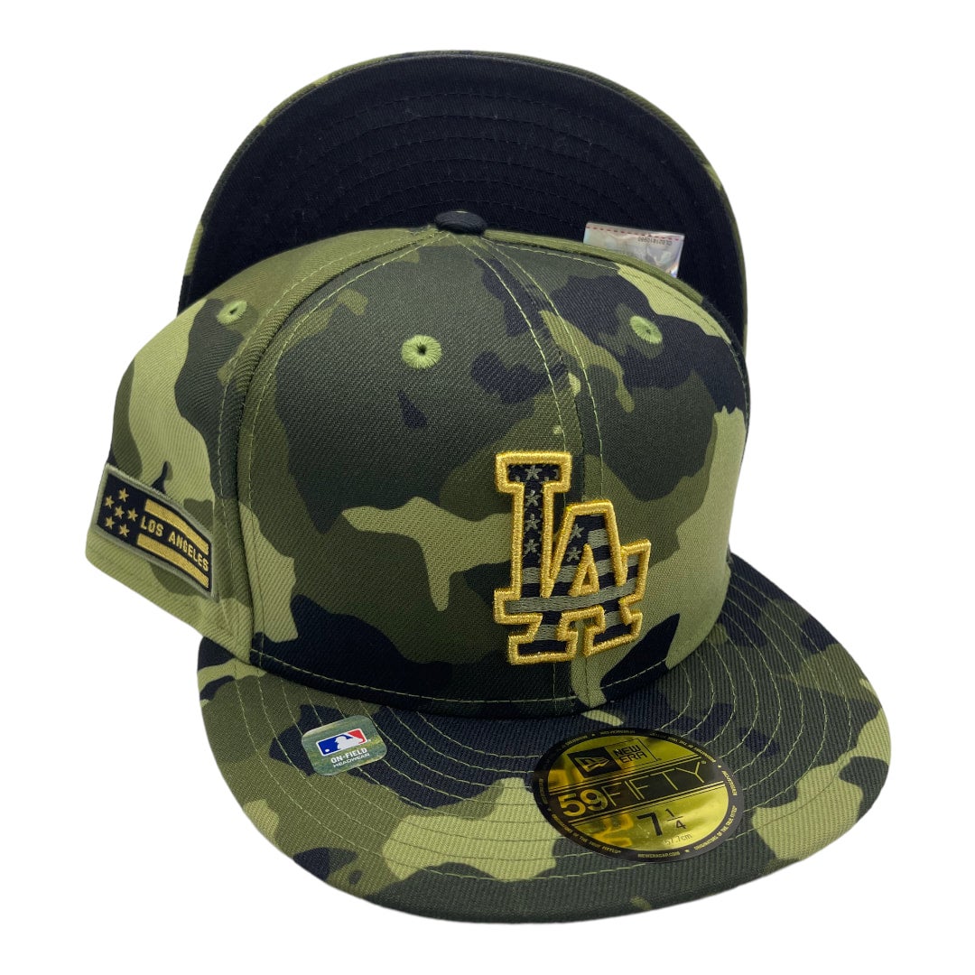 Men's Texas Rangers New Era Camo 2022 Armed Forces Day On-Field