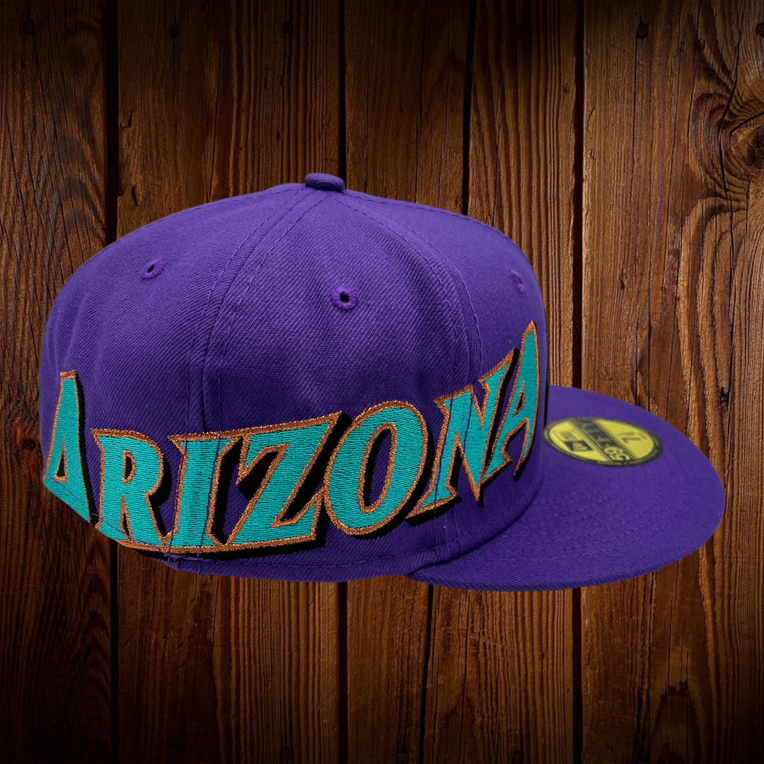 Shop New Era 59Fifty Arizona Diamondbacks Dear Mama Fitted Hat 70687334  purple