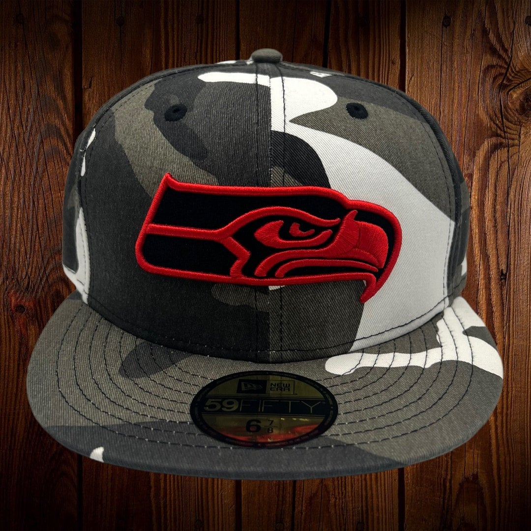 Seattle Seahawks New Era Urban Camo 59FIFTY Fitted Hat